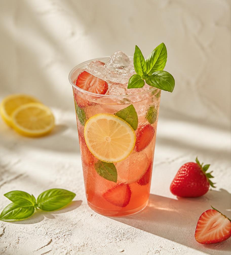 Cherry Limeade — Fresh lemonade, cherry, lime
